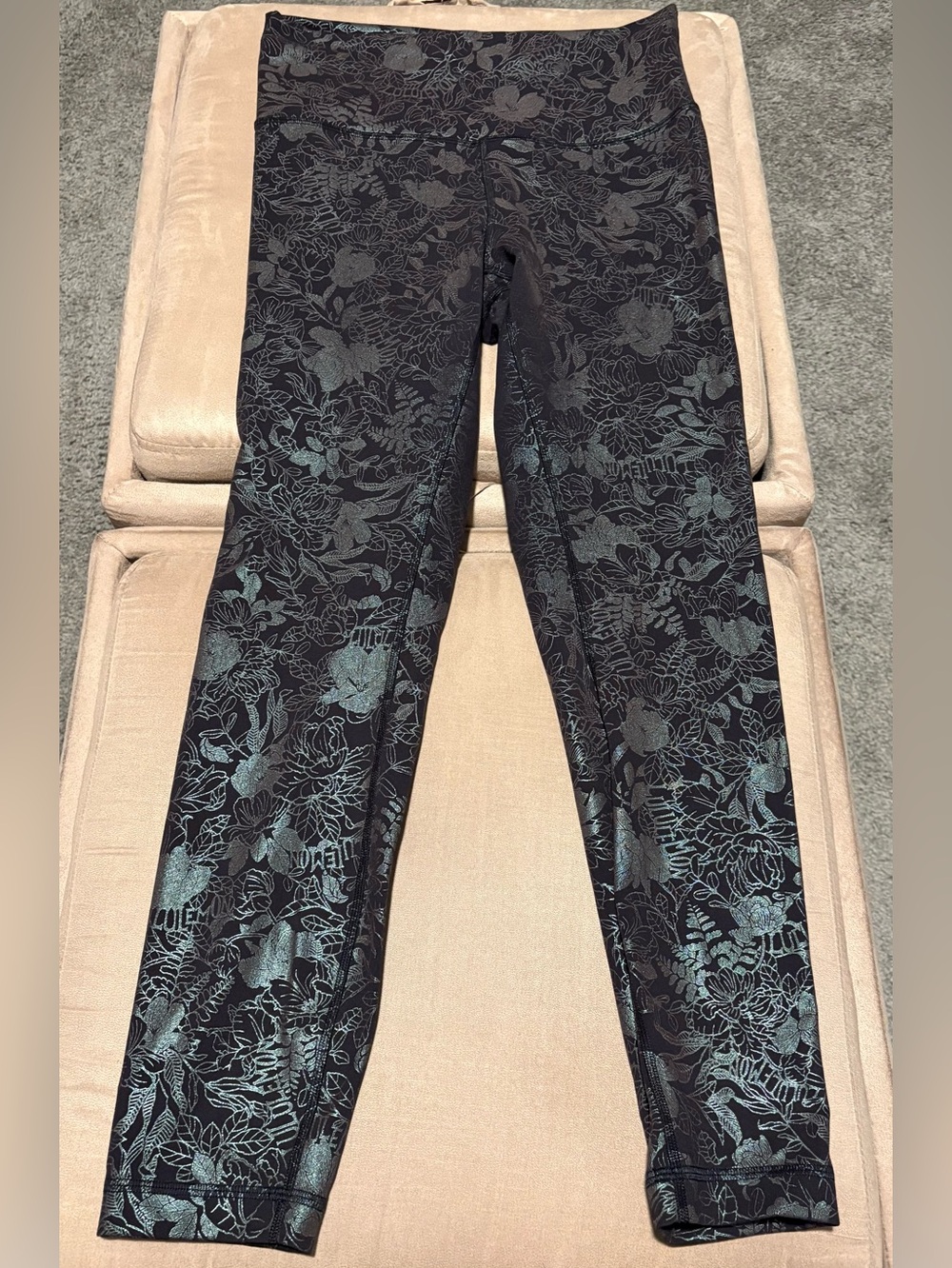 Lululemon Wunder Train High Rise Tight 25” Foil